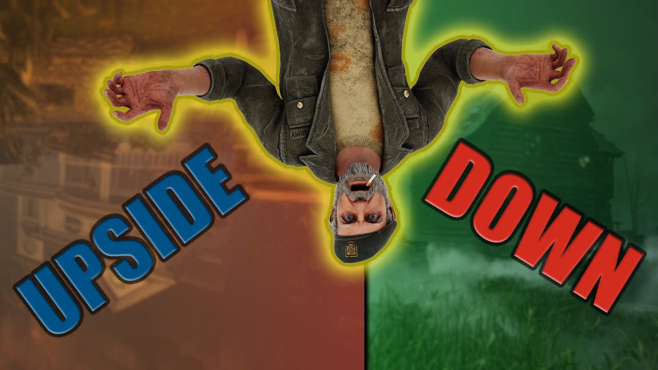 I Played Dead By Daylight With My Screen Upside Down