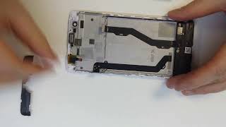 Lenovo K5 Note disassembly LCD replacement