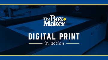 Digital Print for Corrugated Boxes in Action | The BoxMaker