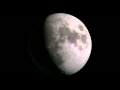 Το φεγγάρι ενός χρόνου σε 2,5 λεπτά (vid)