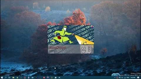 Recover photos raw drive using JpegDigger
