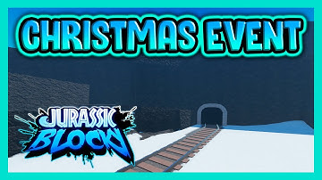CHRISTMAS EVENT UPDATE! (NEW MAP TEASERS) (PART 2) - Roblox Jurassic Blocky