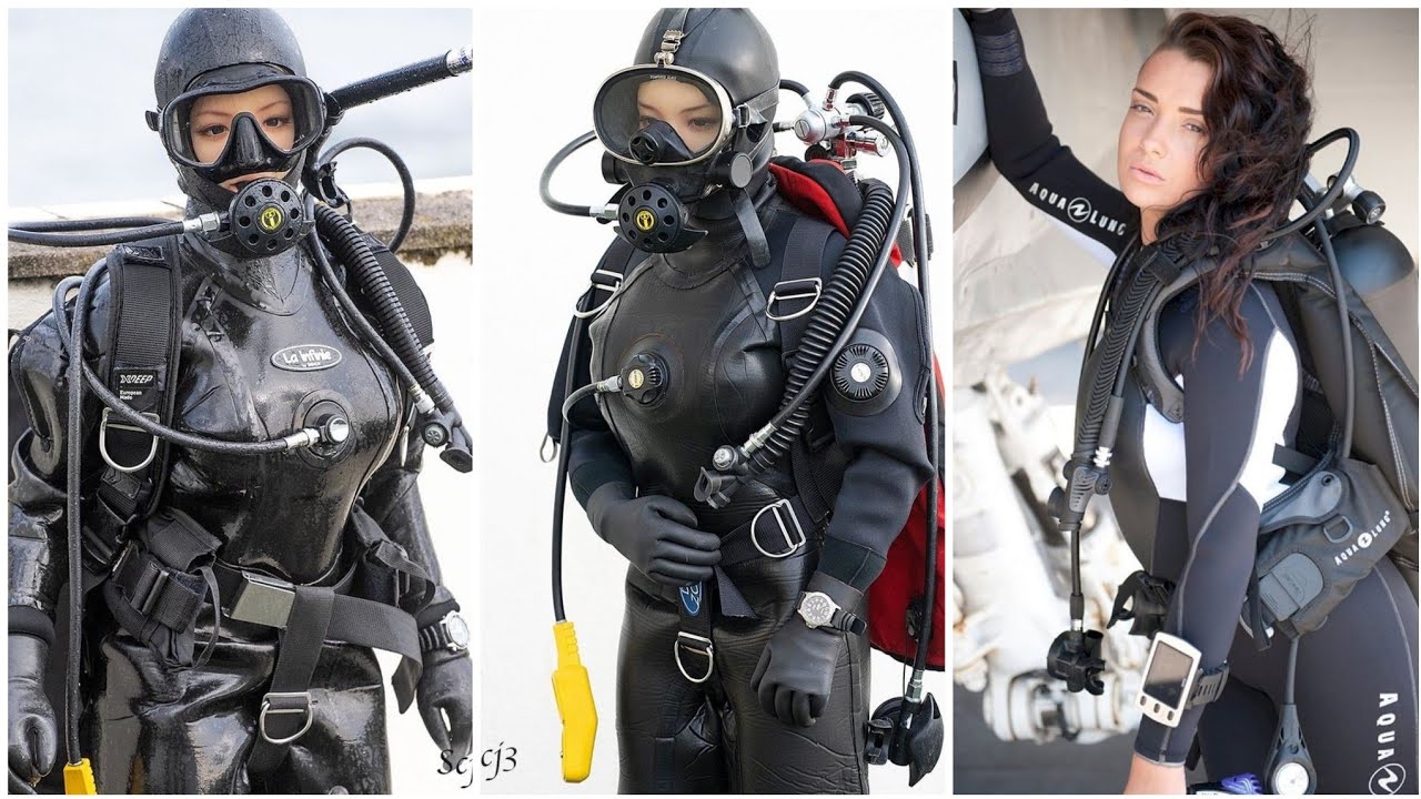 Powerfull invention of Frogs women scuba diving dresses YouTube