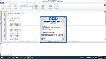Assignment 1.2: Blinking LED with CCS PIC-C