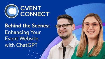 Cvent CONNECT 2025 Behind the Scenes: Enhancing your event website with ChatGPT