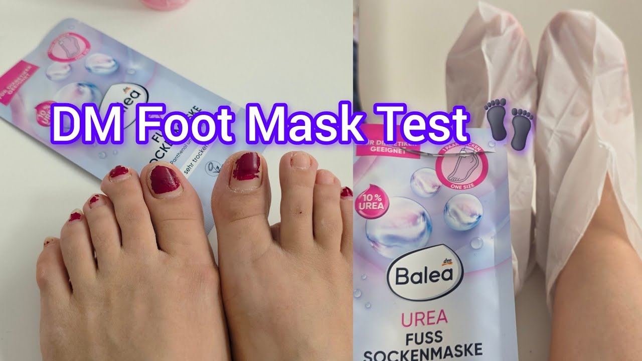 ​Home Pedicure Routine 👣✨ | DM Foot Mask Test & New Polish 🇩🇪