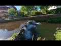 Calm Flowing Water Sounds | Germany River Ambience for Sleep &amp; Focus (4K)