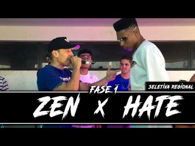 Watch ZEN X HATE - SELETIVA REGIONAL (DF) - 1 FASE on YouTube Watch ZEN X HATE - SELETIVA REGIONAL (DF) - 1 FASE on YouTube