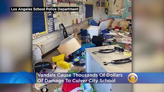 Vandals Cause Thousands Of Dollars Of Damage To Culver City School