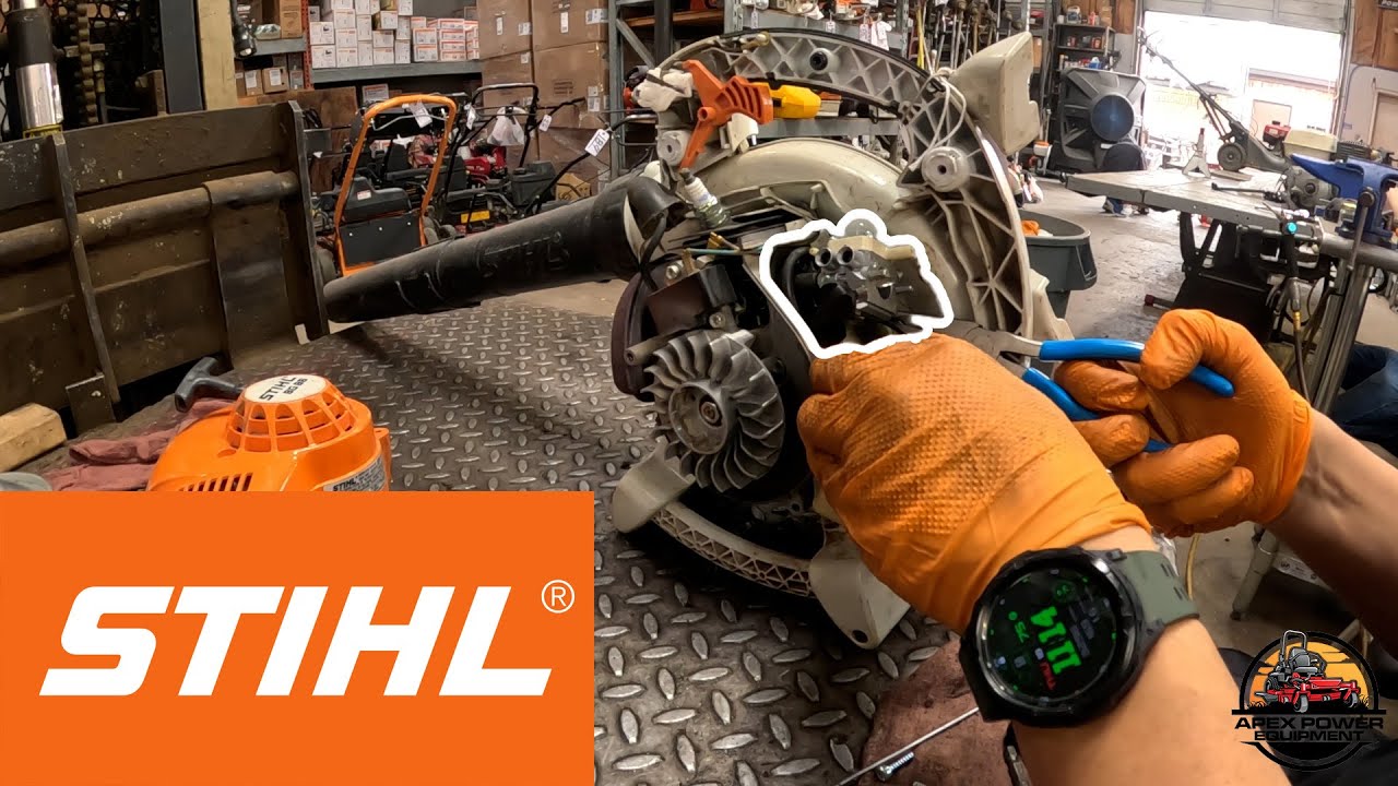 How to replace the Carburetor on a #stihl BG86 - YouTube