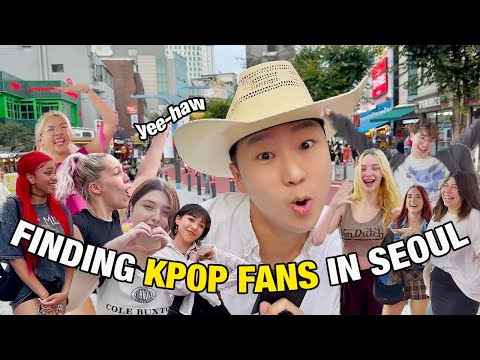 Finding K-Pop Fans in Seoul | K-Pop Street Interview