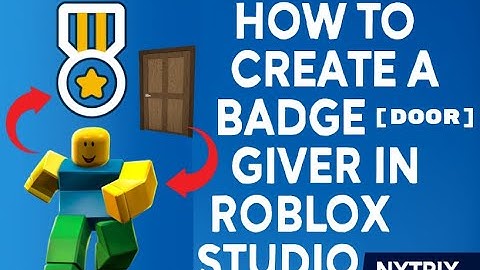 🎖️[2025] How to Create a Badge Giver with Door in Roblox Studio — Step-by-Step Tutorial!