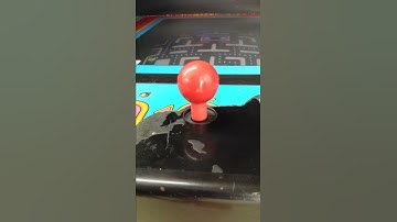 Ms. Pac-Man original joystick and buttons stand-up arcade
