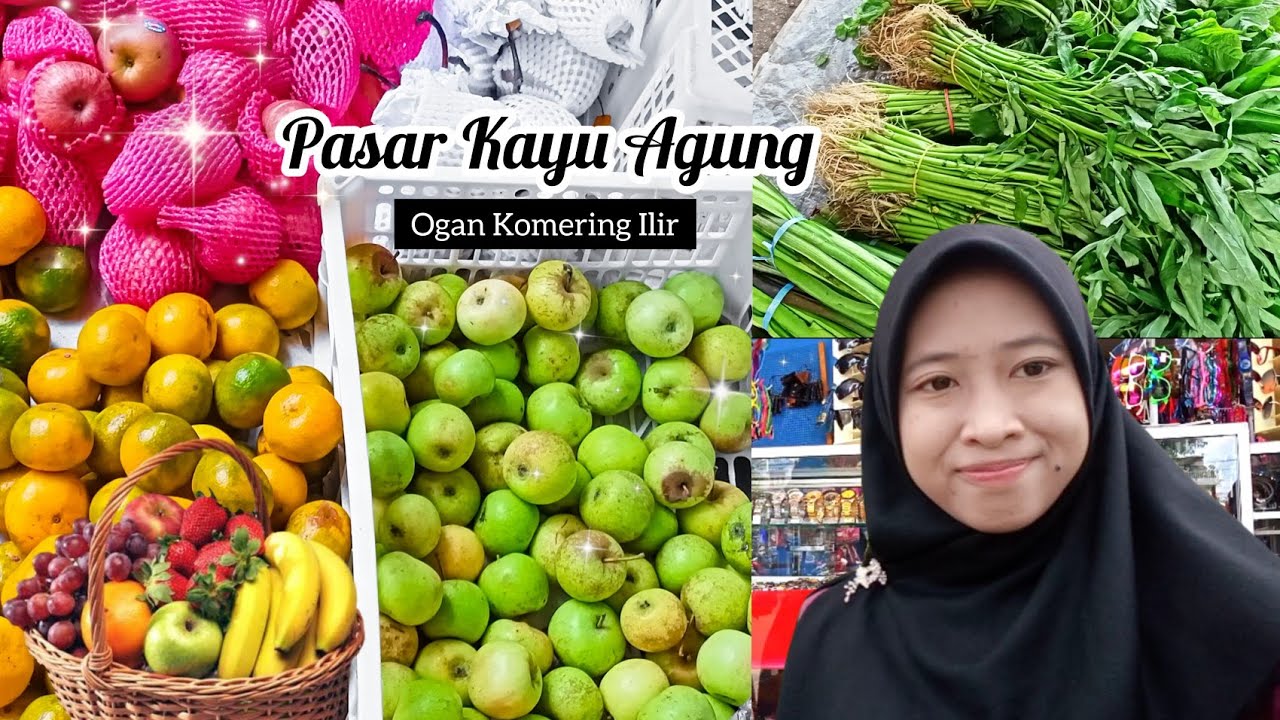 Pasar Kalangan di Kota Kayu Agung || Kabupaten Ogan Komering Ilir (OKI)