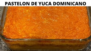 PASTELON DE YUCA