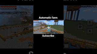 I Built a automatic carrot farm #minecraft #trending #gaming #foryou #tutorial #vibes #shorts #farm