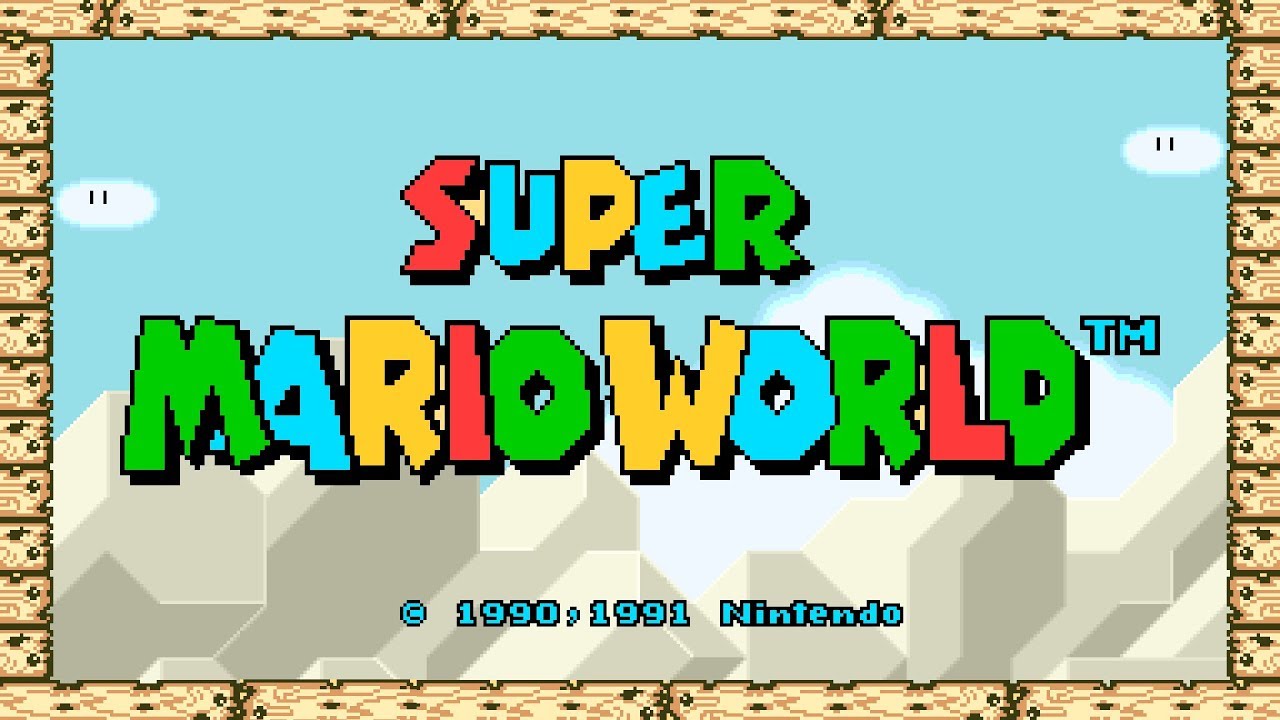 Super Mario World - Worlds 1 to 9 (Full Game 100%) 