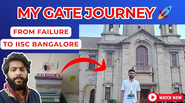 My GATE Preparation Journey | From Setbacks to IISc  🎓  #gateexam  #iisc #iit #motivation #gate2026