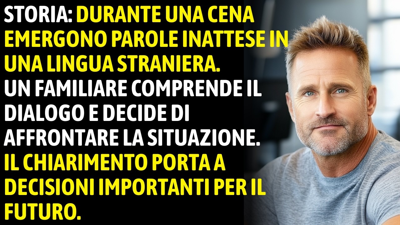 Storia: Una Conversazione In Lingua Straniera Rivela Un Segreto Familiare