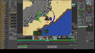 Tibia - Hunt Quara Scouts - Knight Lv"66~68" Skills 99~100/93(club)