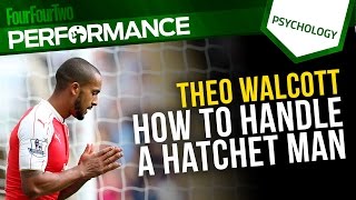 Theo Walcott | How to handle a dirty player | Pro soccer tips