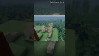 Minecraft Speed Build #minecraft #ruins