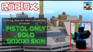 Roblox Arsenal  ROBLOX The Classic // Completing solo, pistol only and 15min run