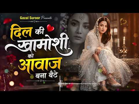 दिल की खामोशी को आवाज़ बना बैठे || दर्द भरी ग़ज़ल | Heart Touching Ghazal || Sad Romantic Ghazal