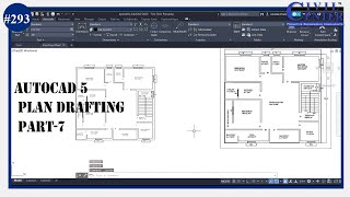 AutoCAD Drafting Basics: Plan Drafting Part 7