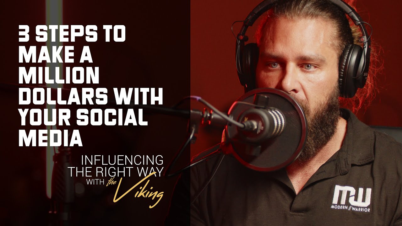 3 Steps To Make A Million Dollars With Your Social Media - YouTube