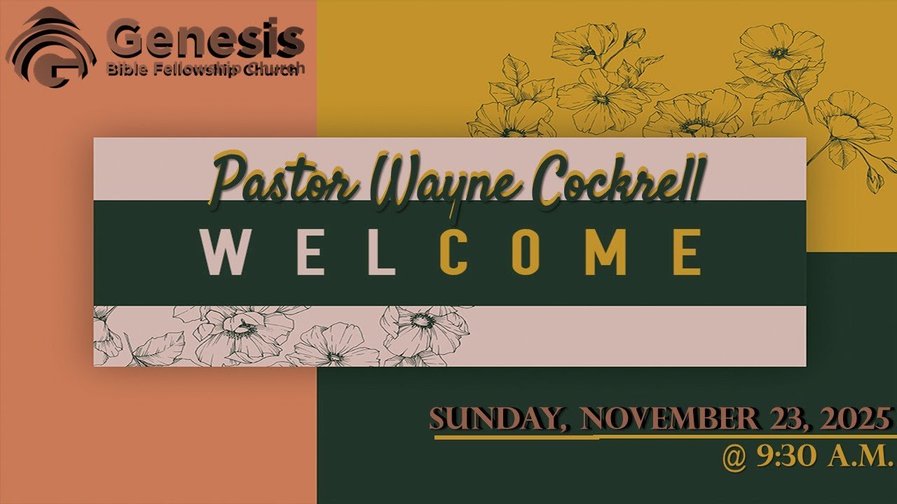 GBFC Sunday  Live Stream 11.23.2025