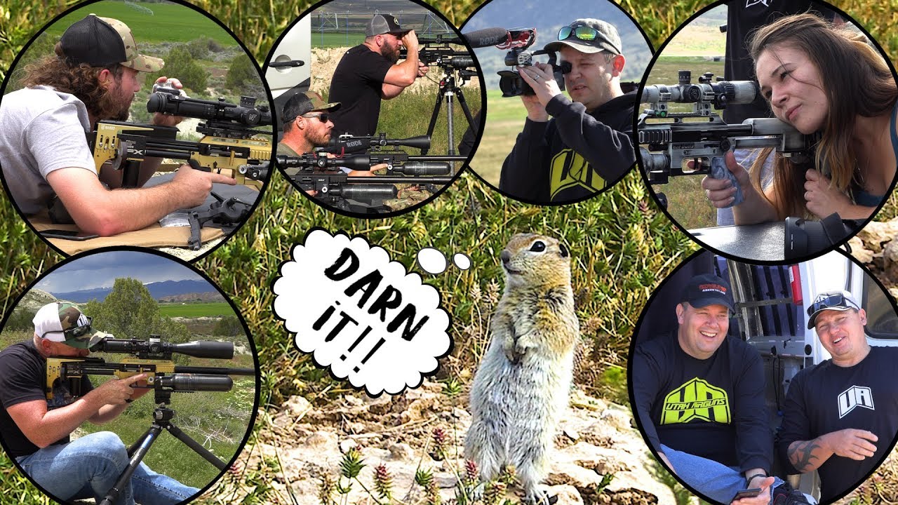 Ground Squirrel Hunting at 250+ YARDS with Airgunning Legends!