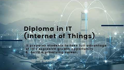 Diploma In Information Technology (Internet Of Things) | Polytechnics Mauritius
