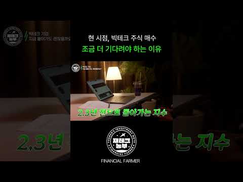빅테크 주식, 지금이 최선의 선택일까?