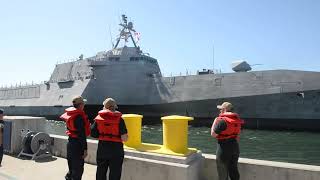 USS Canberra (LCS 30) Returns to Homeport San Diego by U.S. Navy 8,962 views 7 months ago 1 minute