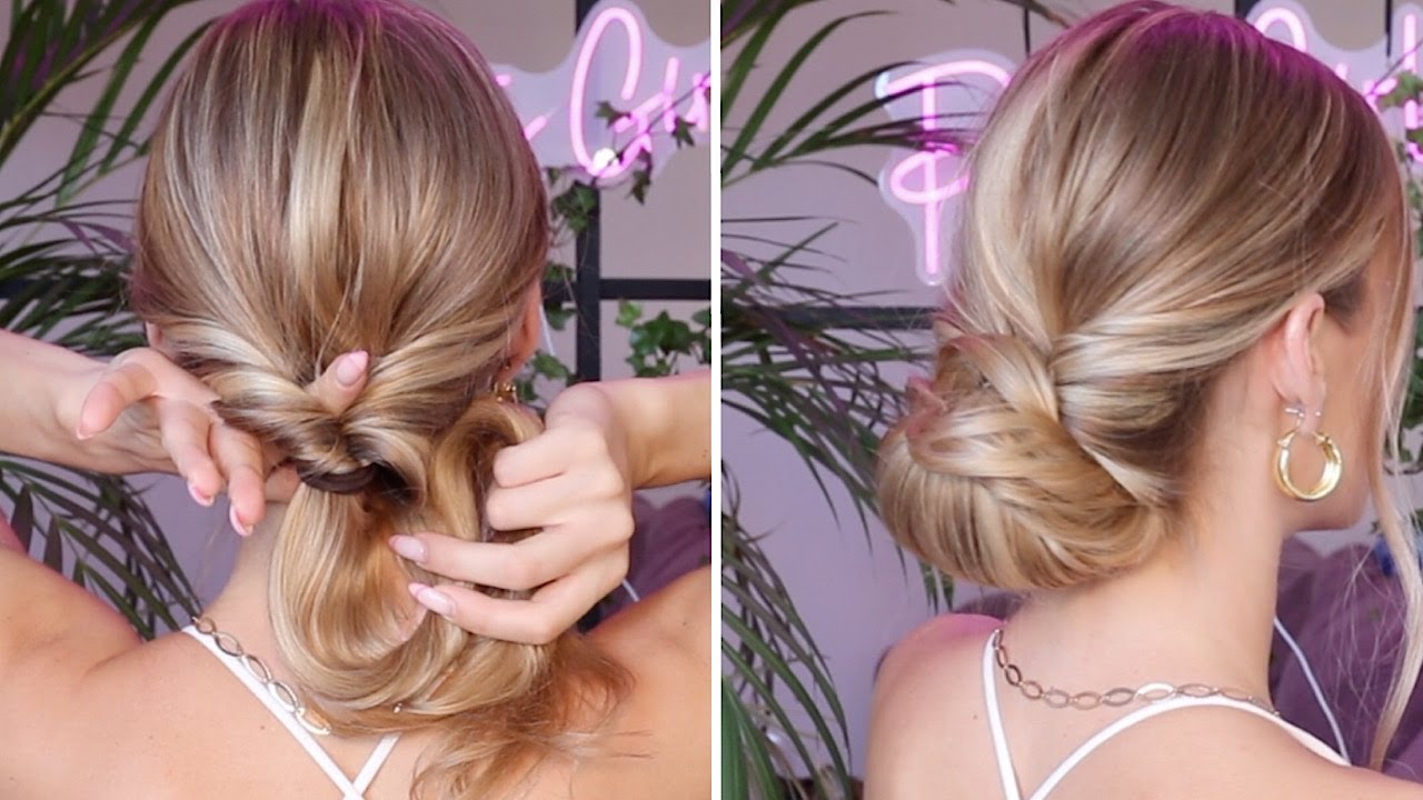 12 Easy Hairstyles in less than a minute