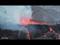 SELF-BUILDING SHIELD MOUND FORCES LAVA TO FLOW OVER CRATER RIMS AND HOLES 21.08 Flight #3/B