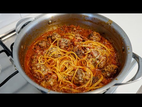 The BEST One Pot Meatballs Recipe  Its so delicious that I cook it all the time!