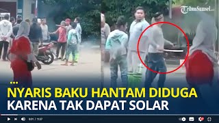 Pengendara Nyaris Baku Hantam Diduga Karena Tak Dapat Solar dan Lama Ngantri