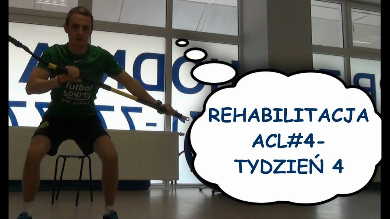 REHABILITACJA ACL#4 - TYDZIEŃ 4 (ĆWICZENIE, KTÓREGO NIE WIDZIAŁEŚ ;)) l ACL REHABILITATON#4 - WEEK4
