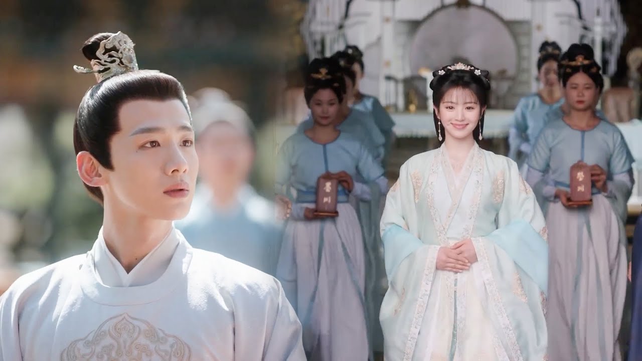 Когда она появилась после макияжа, принц не мог оторвать от нее глаз!