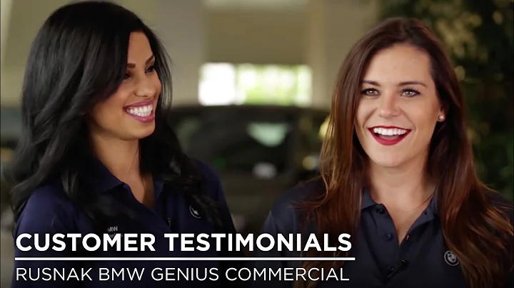Rusnak BMW Genius Commercial - Customer Testimonials