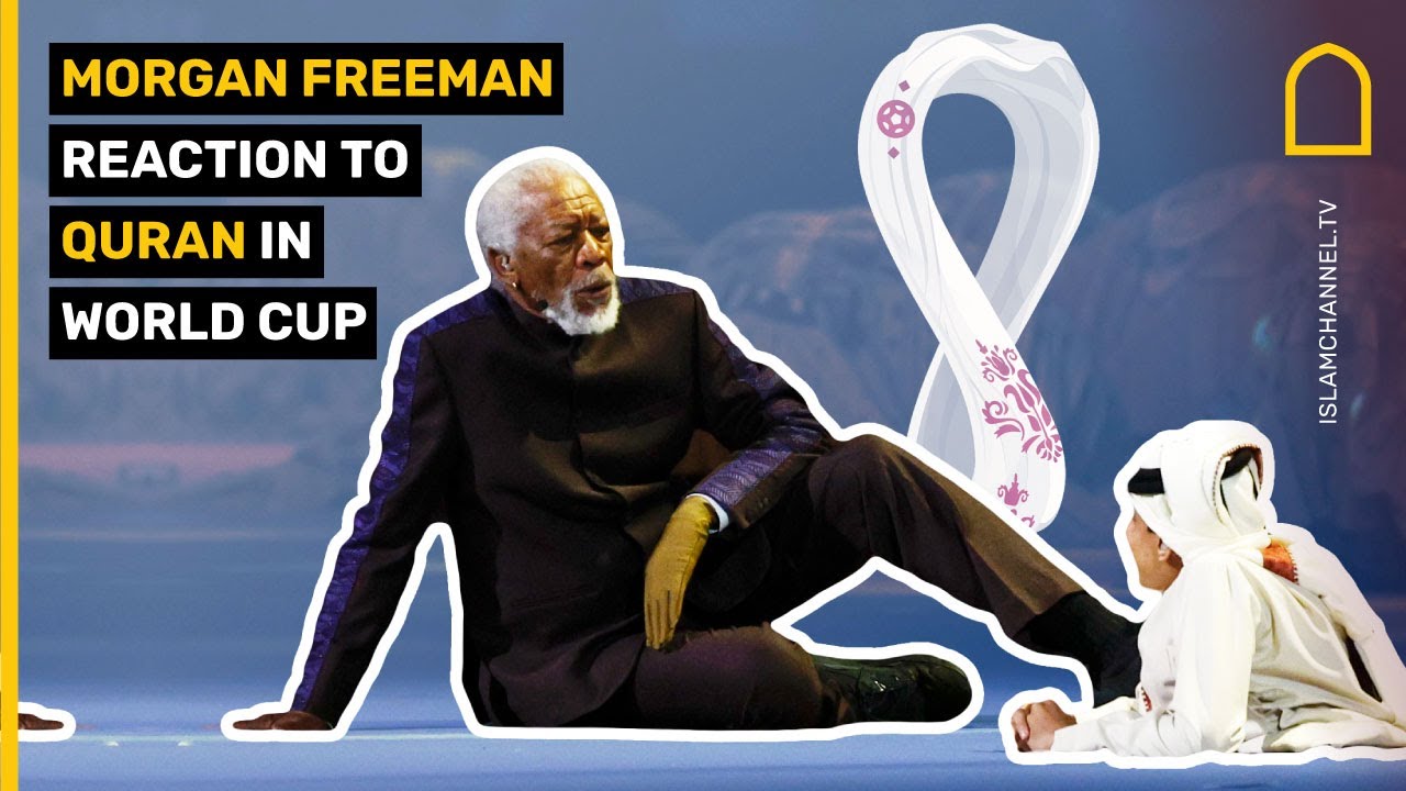 Morgan Freeman reaction to Quran in World Cup
