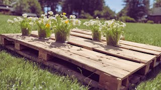 I Made an Herb Garden Out of Pallets