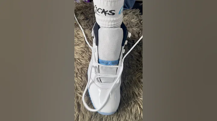 Jordan 11 Laces Tutorial *BEST WAY*