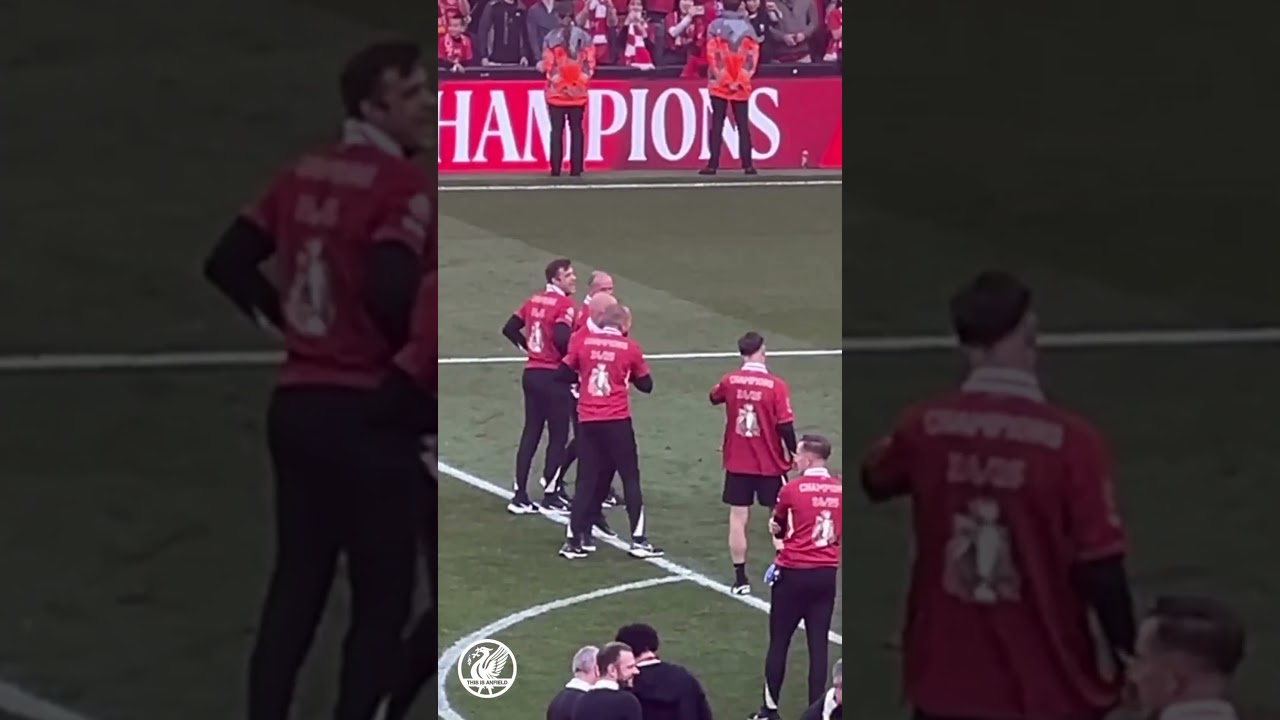 nhà cái nbet bet Arne Slot dancing to Allez Allez Allez 🕺🏽