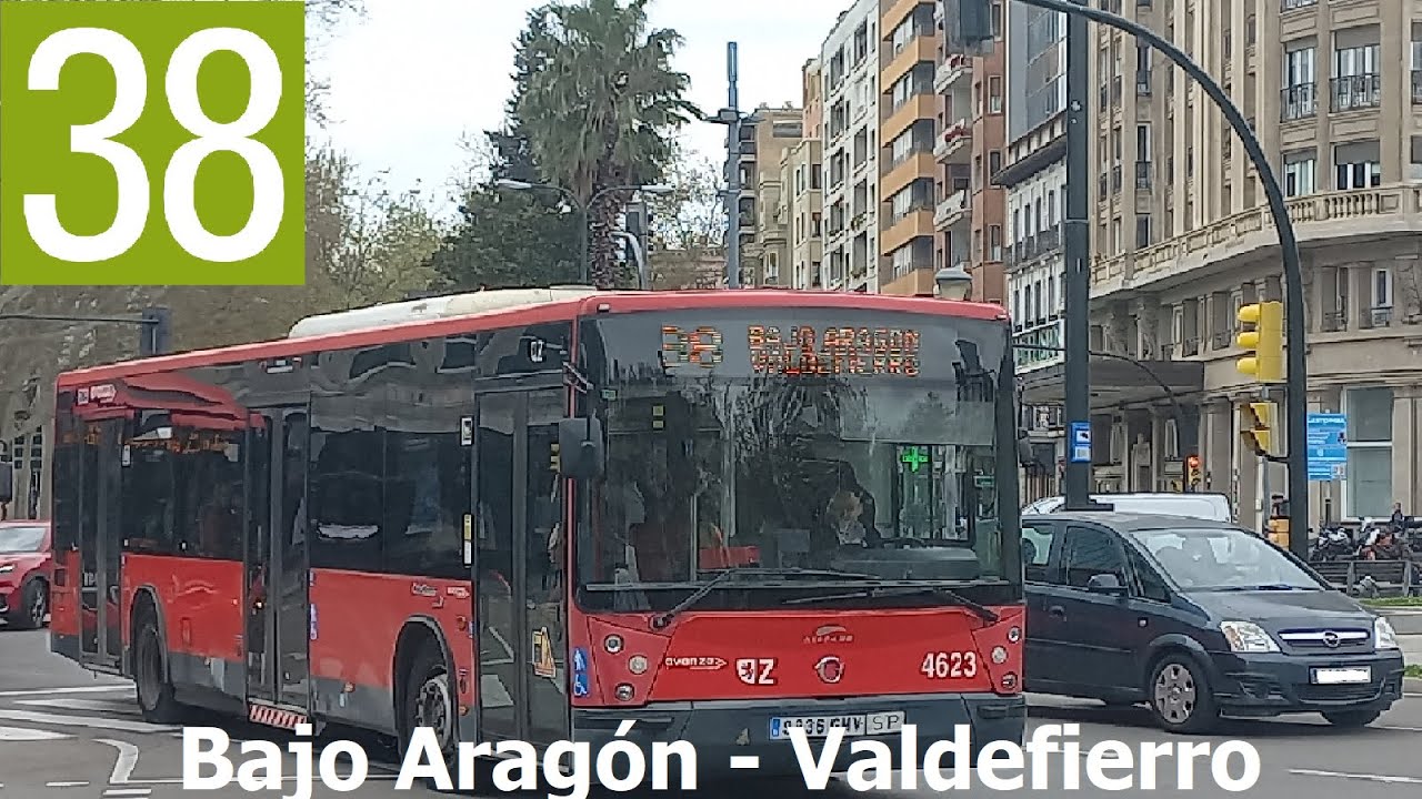 Zaragoza | Avanza | Línea 38 / Bajo Aragón - Valdefierro