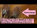 Sperry Men&#39;s Billfish 3-Eye Boat Shoe Unboxing &amp; Review (Best Travel Shoes) Most Durable Topsiders