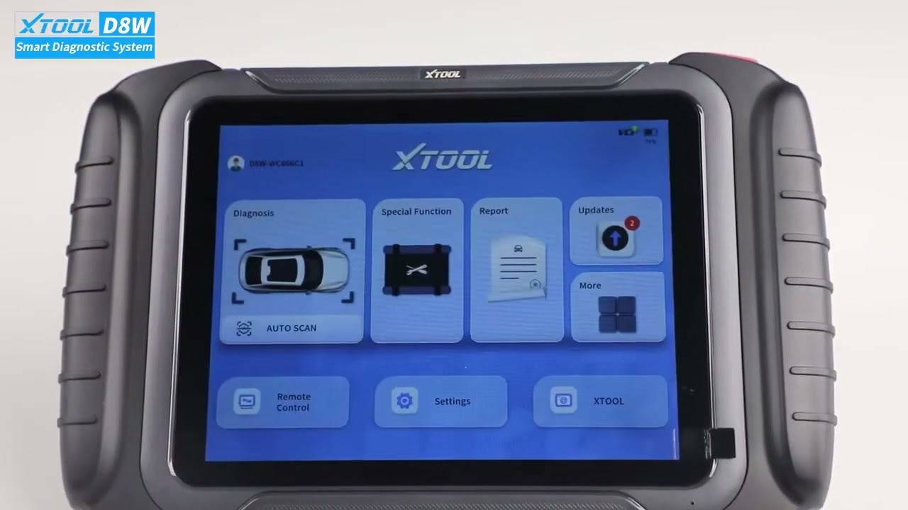 XTOOL D8W BT Diagnostic Tool,ECU Coding,,CANFD&DOIP,VAG Guided