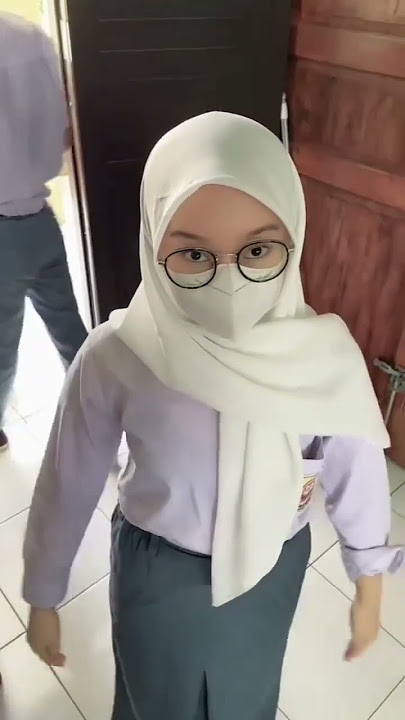 Kelakuan cewe SMA #shorts #girl #hijab